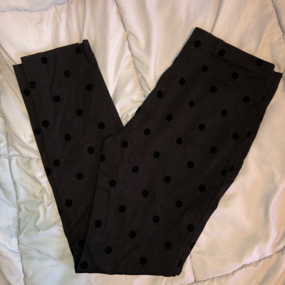 Polka dot leggings